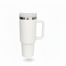 Garrafa/Copo Térmico Inox Portátil 1200ml Inoxidável com tampa e canudo